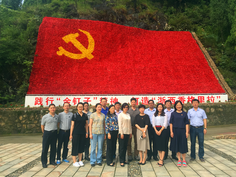 集團(tuán)公司總部黨總支與常山縣新昌鄉(xiāng)開展結(jié)對(duì)共建