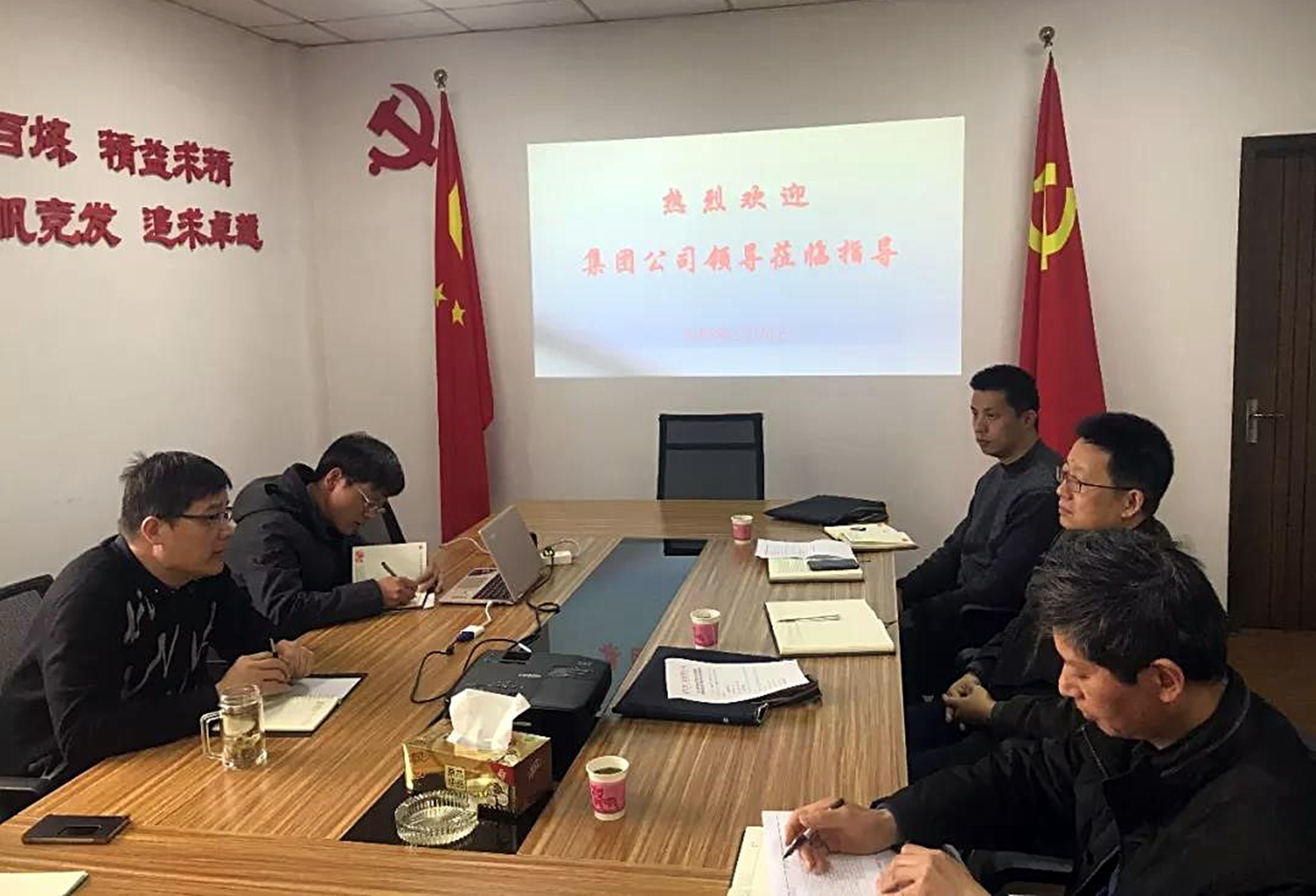 集團(tuán)黨委副書記、紀(jì)委書記張城帶隊(duì)赴各單位反饋2018年度黨建和黨風(fēng)廉政建設(shè)責(zé)任制考核結(jié)果